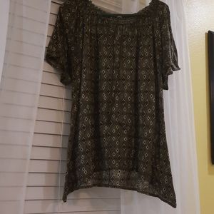 2X plus size women's top